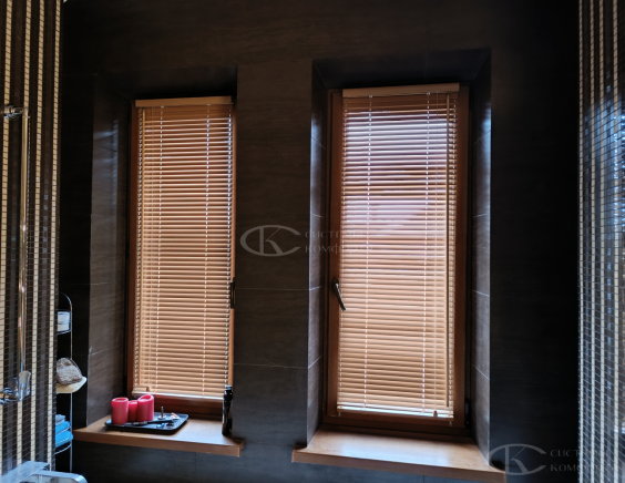 Горизонтальные жалюзи на пластиковые окна