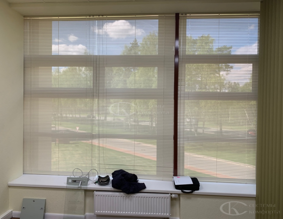 Горизонтальные жалюзи на пластиковые окна