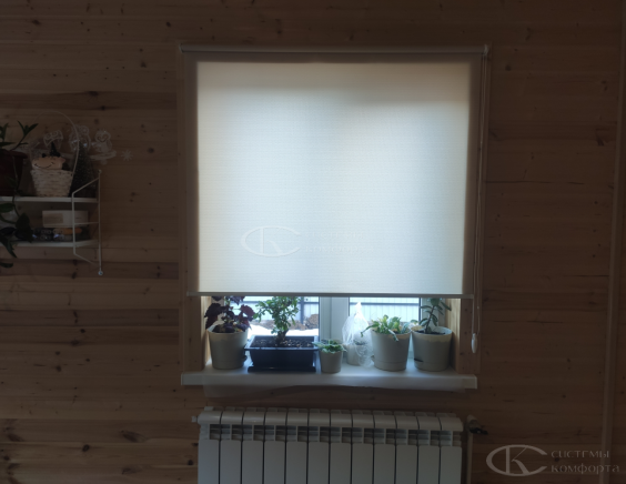 Портфолио свободновисящие рулонные шторы